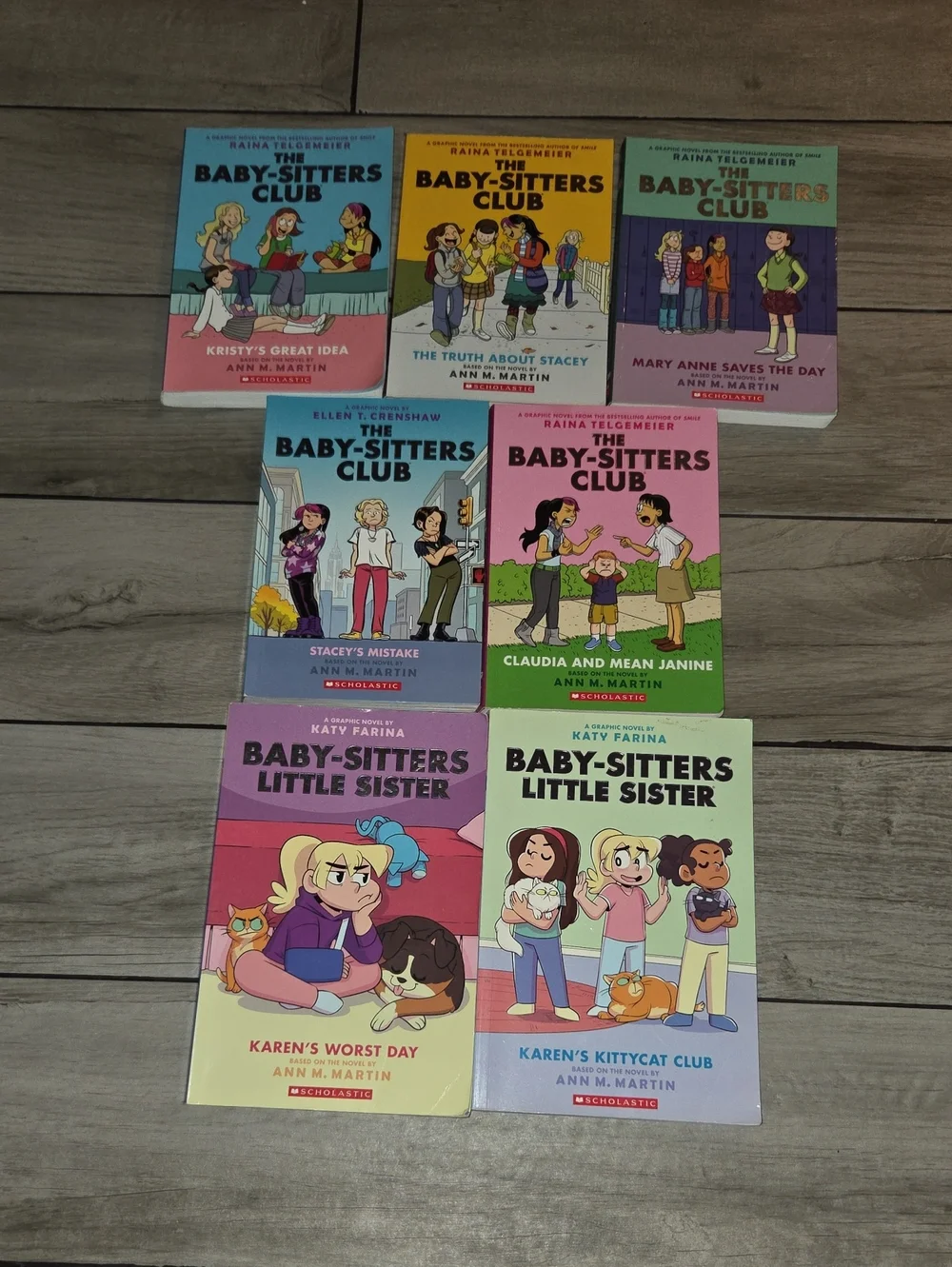 The Baby-Sitters Club Paperback Graphic Novel Bundle